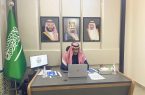 أمير الباحة يستعرض مشاريع الخدمات الكهربائية بالمنطقة