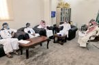 محافظ صامطة يلتقي بمشرف مشروع تعداد السعودية 2022م بمنطقة جازان