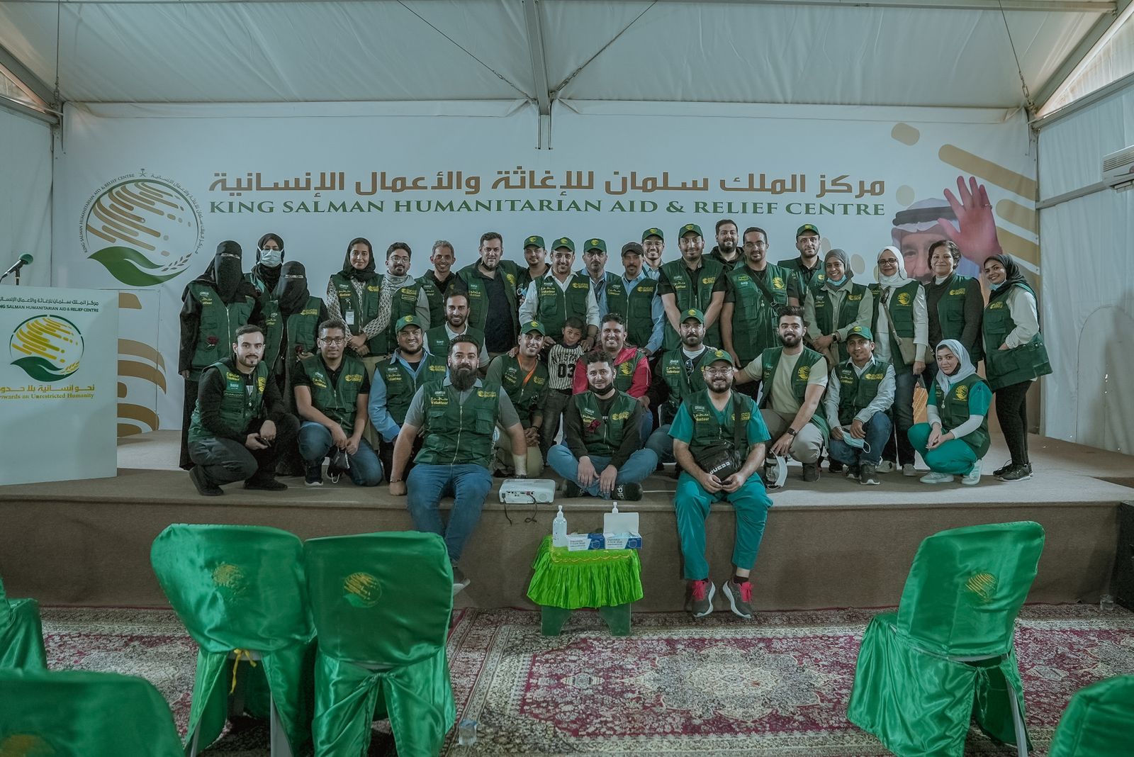 ” مركز الملك سلمان للإغاثة ” يواصل حملته التطوعية بالأردن
