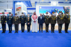 ولي العهد يصطحب رئيس جمهورية مصر العربية في جولة بمعرض الدفاع العالمي