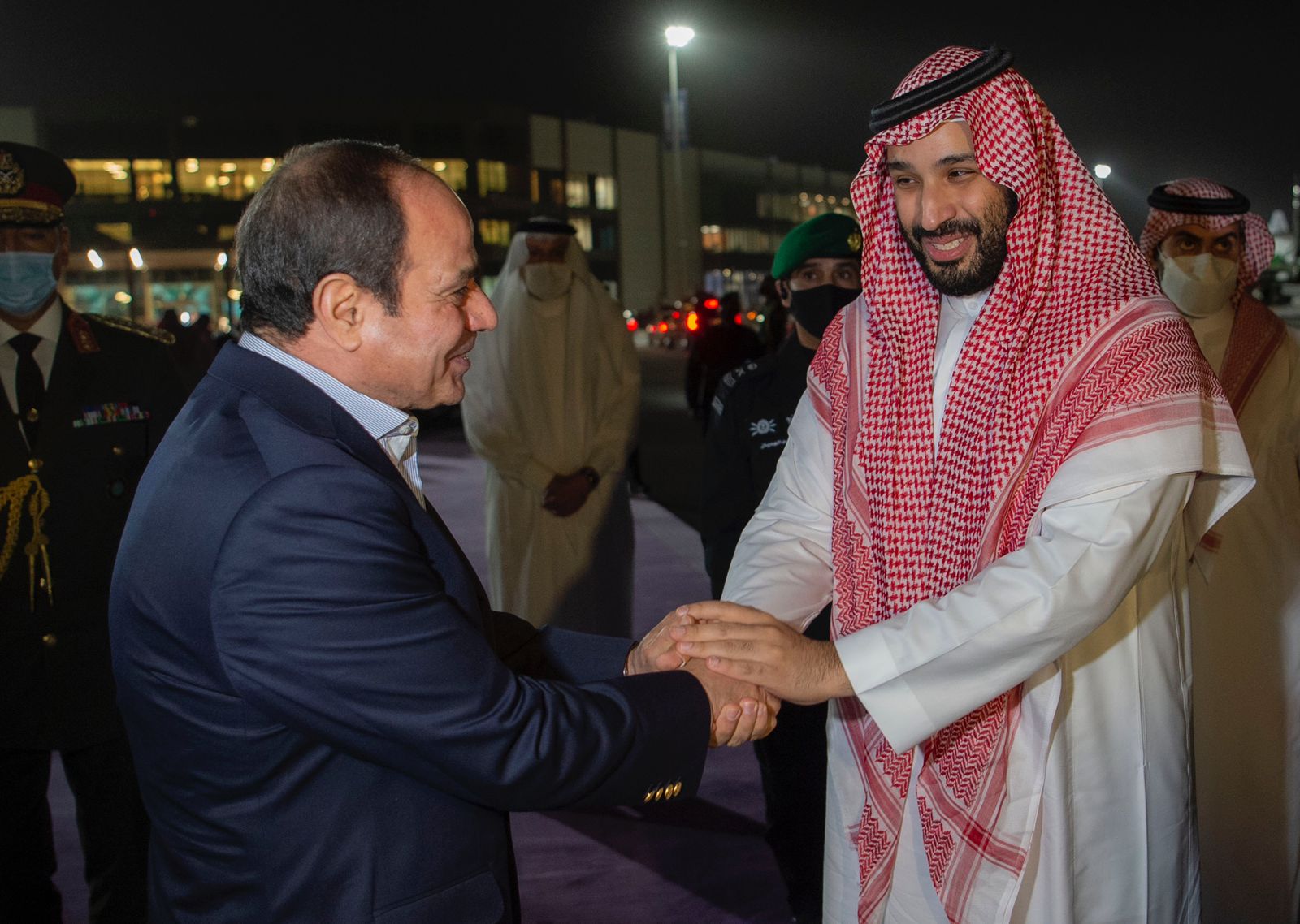 رئيس جمهورية مصر العربية يغادر العاصمة الرياض