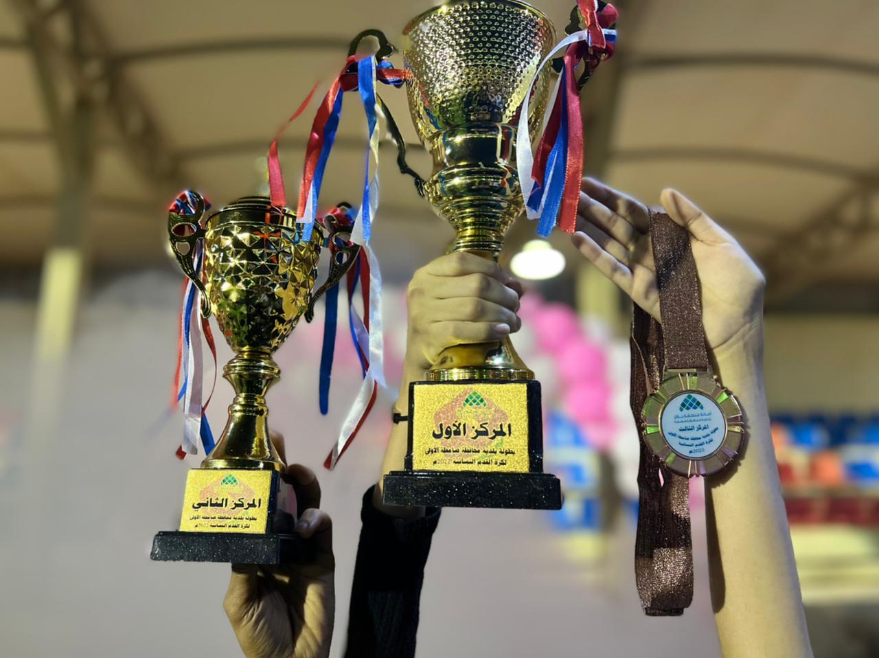 بلدية صامطة تتوج فريق العطاء النسائي بطلاً لبطولة كرة القدم النسائية الأولى بالمنطقة