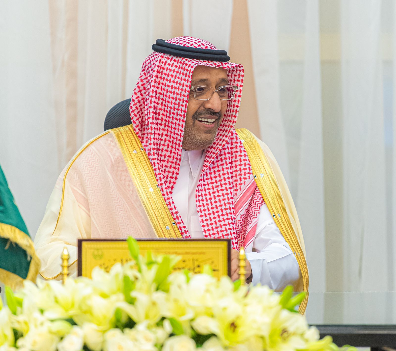 أمير الباحة يرأس دورة مجلس المنطقة الاولى للعام المالي لعام 2022