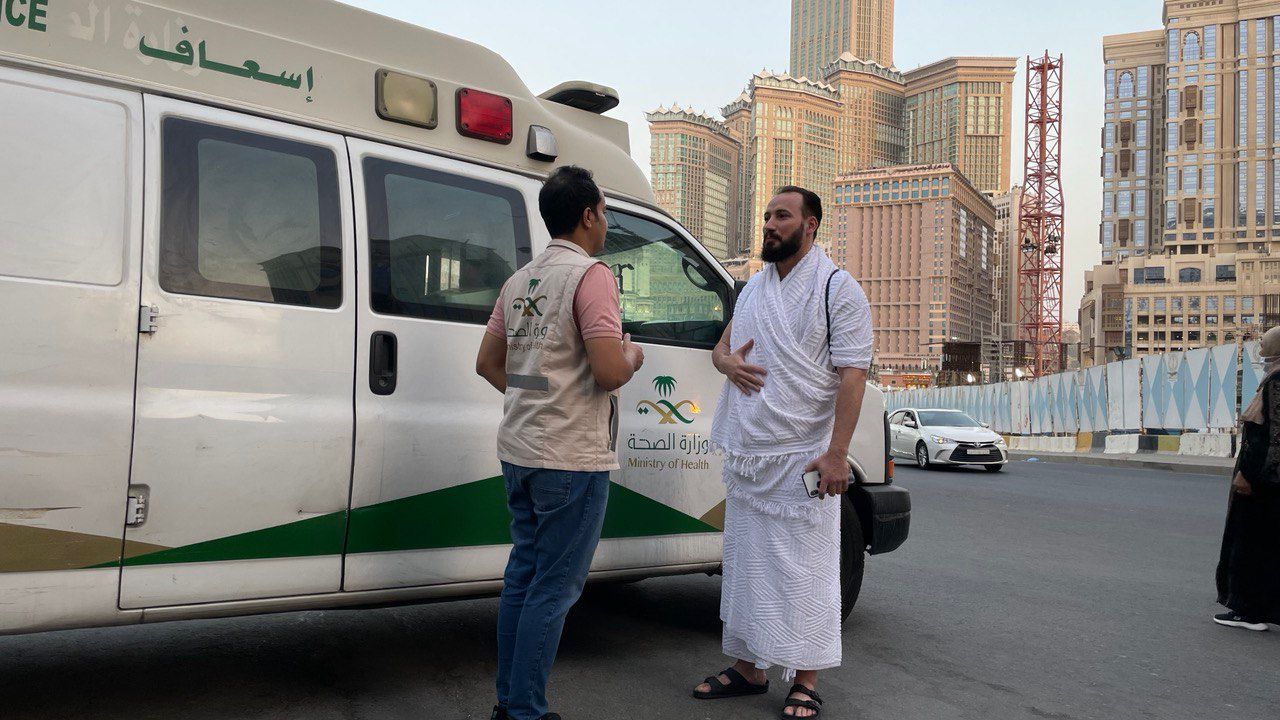 الوضع الصحي للمعتمرين في مكة مطمئن ولا توجد أمراض وبائية بينهم