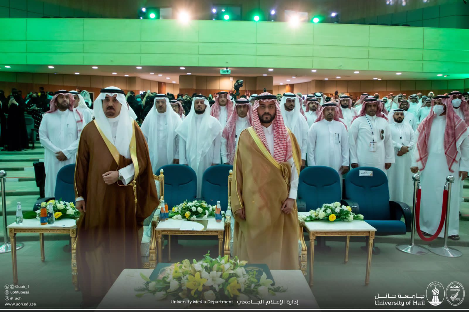 نائب أمير منطقة حائل يرعى حفل افتتاح مؤتمر الاتجاهات الحديثة