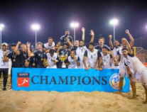منتخب الإمارات بطلاً لكأس غرب آسيا للكرة الشاطئية