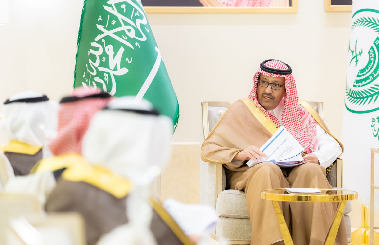 أمير منطقة الباحة يستقبل رئيس المؤسسة العامة للري