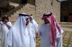 مستشار هيئة التراث يزور قصر بن رقوش التاريخي بالباحة