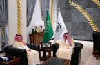 الأمير سعود بن نهار يستقبل مدير فرع وزارة الرياضة بمنطقة مكة المكرمة