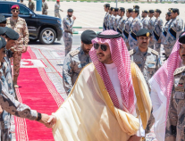 أمير الجوف يزور قيادة حرس الحدود بمحافظة القريات