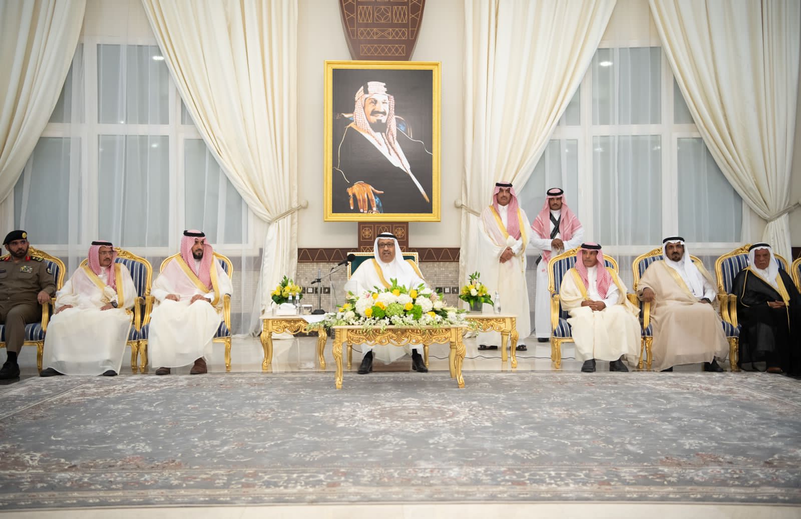 أمير الباحة يستقبل المهنئين بعيد الأضحى المبارك