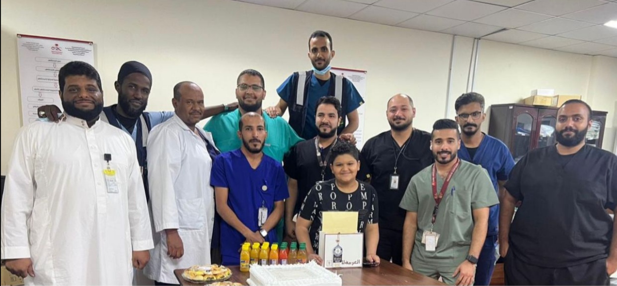 الرعاية المنزلية بمستشفى الملك عبد العزيز تكرم أبطال الحج لعام 2022