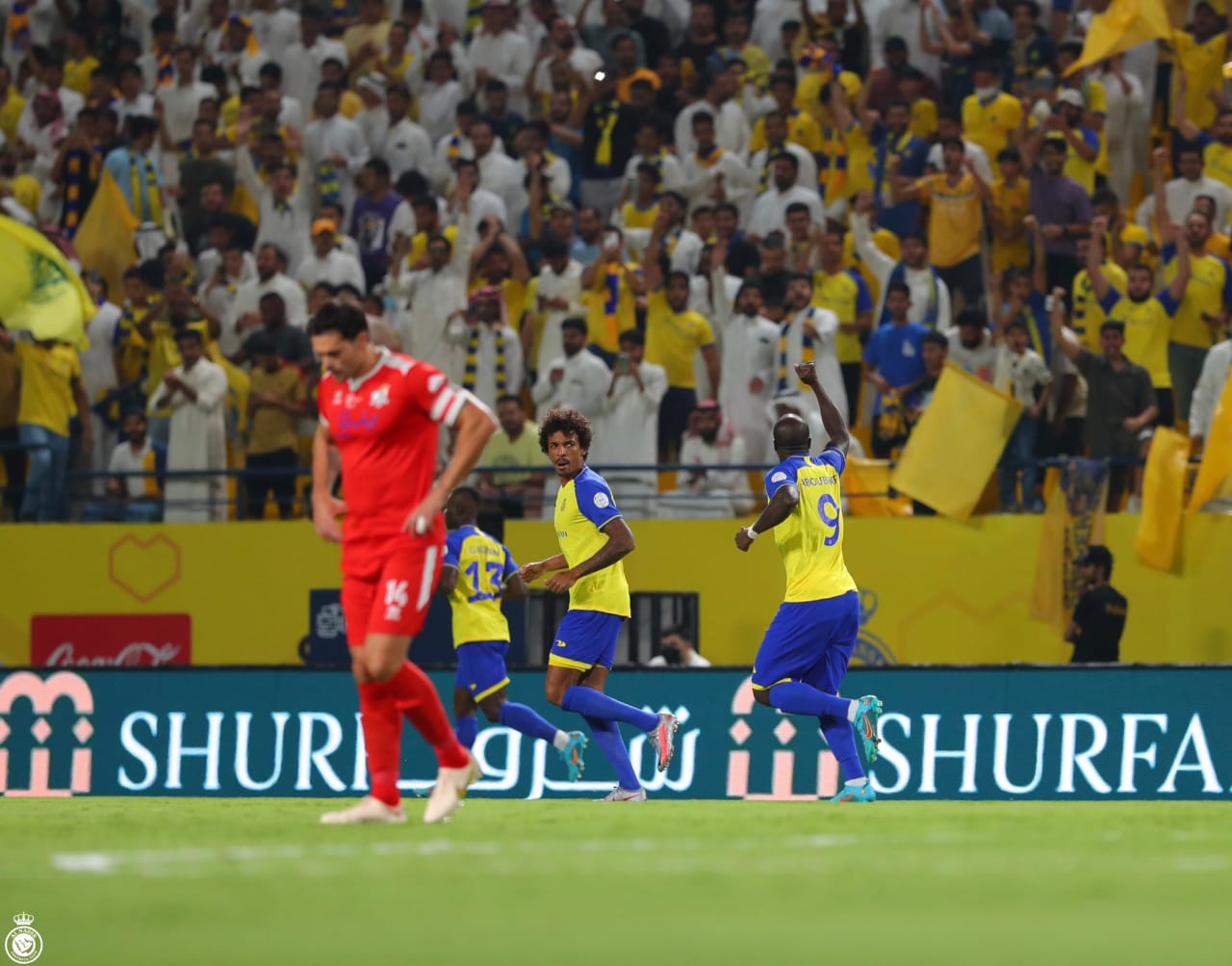 النصر ينتصر على الوحده في الجولة الأولى من دوري روشن السعودي