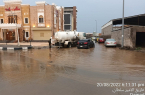 بلدية محافظة ضمد تسخِّر كافة إمكانياتها لشفط تجمعاتٍ المياه