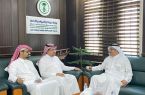 “آل عطيف “يستقبل نائب رئيس شركة أرامكو السعودية