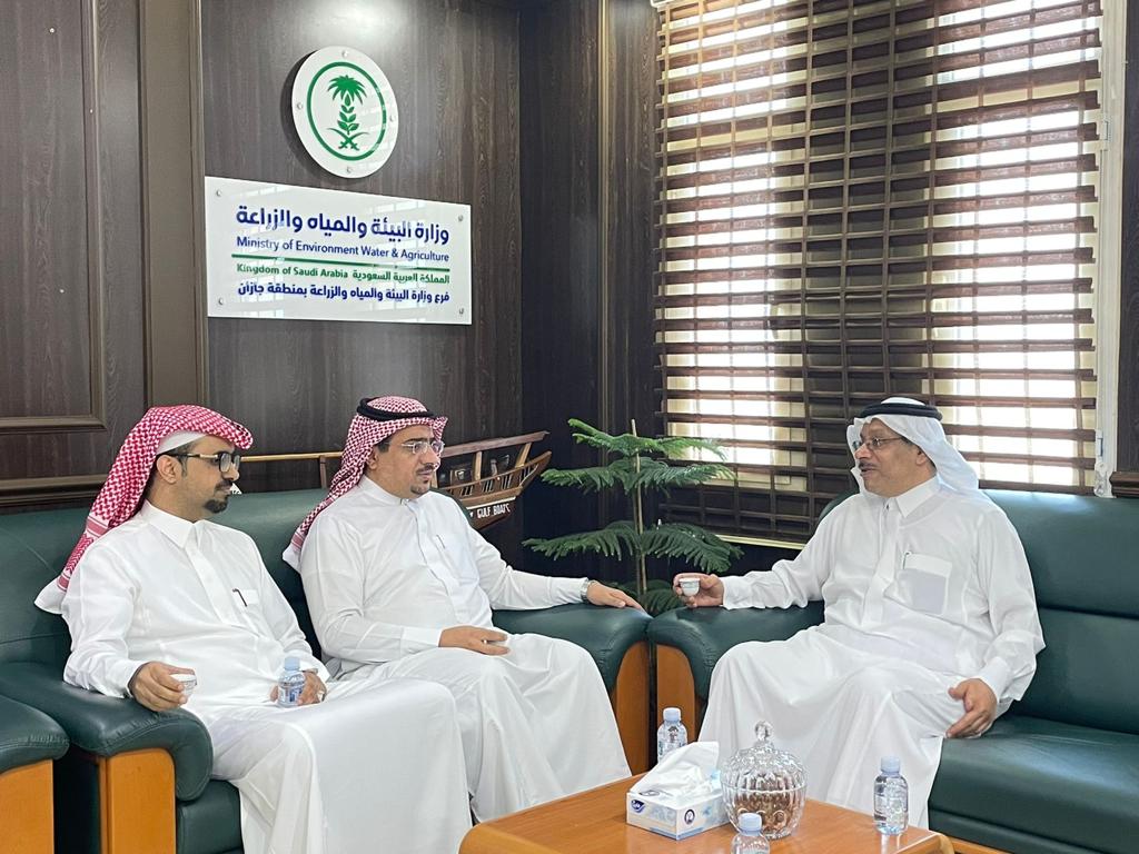 “آل عطيف “يستقبل نائب رئيس شركة أرامكو السعودية