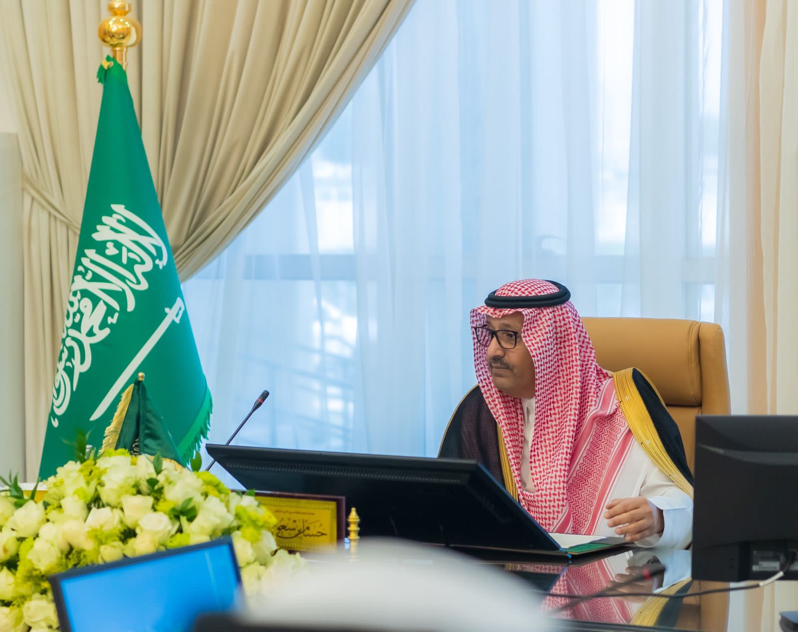 أمير الباحة يرأس دورة مجلس المنطقة الثالثة للعام المالي 2022م