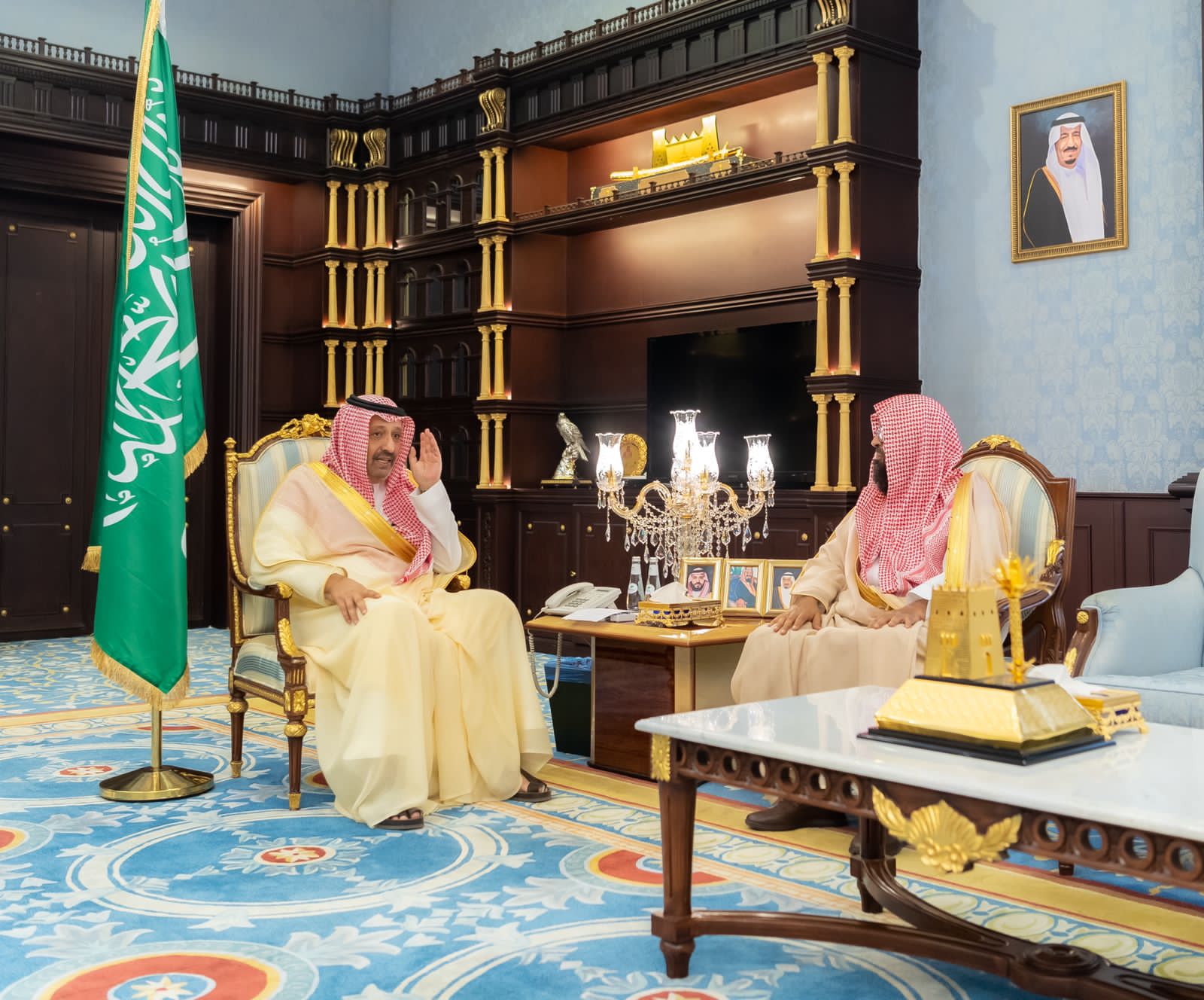 أميرالباحة يستقبل مدير عام فرع وزارة الشؤون الاسلامية والدعوة والارشاد بالمنطقة