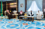 أمير منطقة الباحة يستقبل رئيس مجلس ادارة مركز فال العز للفروسية