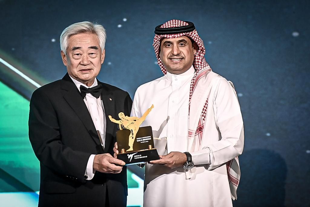 الاتحاد السعودي للتايكوندو يحصل على جائزة أفضل اتحاد في العالم