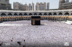 750ألف مصلٍّ  يؤدون صلاة الجمعة في رحاب المسجد الحرام