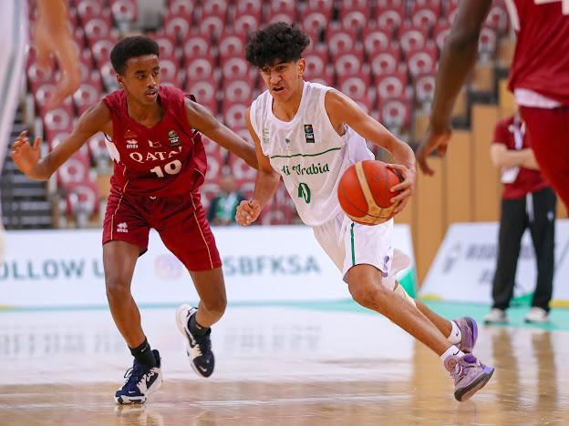 المنتخب القطري يتصدر الدور الاول للبطولة الخليجية للناشئين لكرة السلة