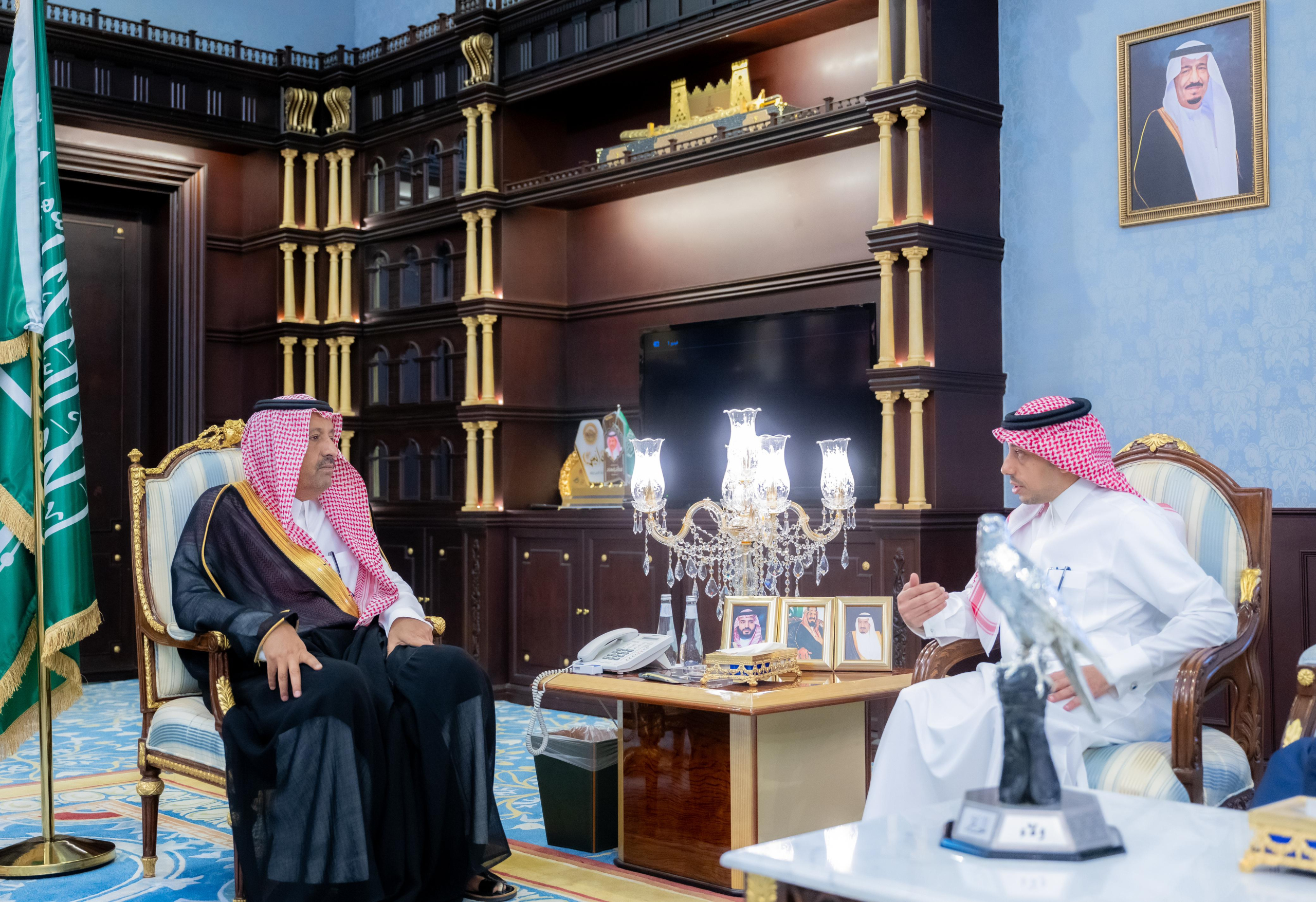 أمير منطقة الباحة يستقبل فريق جولة مؤسسة محمد بن سلمان “مسك”