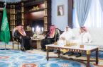أمير الباحة يستقبل مدير عام فرع صندوق التنمية الزراعية