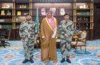 أمير الباحة يستقبل قائد قوة الطوارئ الخاصة بالمنطقة