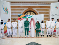 وكيل إمارة منطقة مكة المكرمة يسلم شعلة دورة الألعاب السعودية 2023