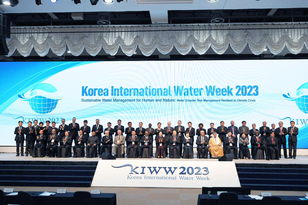 ‏”البيئة” تشارك في أسبوع كوريا الدولي للمياه 2023