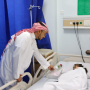 القنفذي يعايد نزلاء مركز التاهيل الشامل ومرضى مستشفى الملك فهد المركزي بجازان